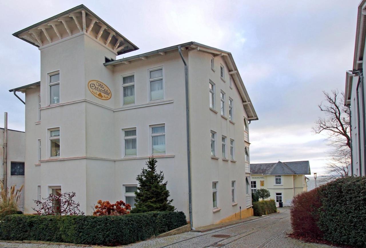 Villa Ostseelilie - Appartements Mit Balkon Und Meerblick Засниц Экстерьер фото